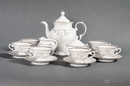 Fryderyka coffee set Porcelain factory Wałbrzych