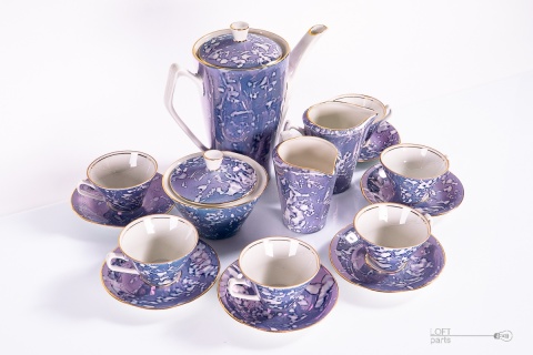 Mocha set Elżbieta porcelana Chodzież Mocha set Elżbieta porcelana Chodzież
