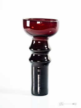 Candlestick Staefan Sadowski Sudety Glassworks