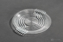 Rondo Plate Zabkowice Glassworks Rondo Plate Zabkowice Glassworks