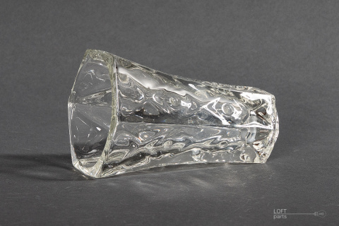 Vase on lily of the valley Glassworks Ząbkowice Vase on lily of the valley Glassworks Ząbkowice