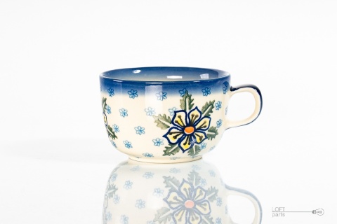 filiżanka ceramika artystyczna wiza bolesławiec