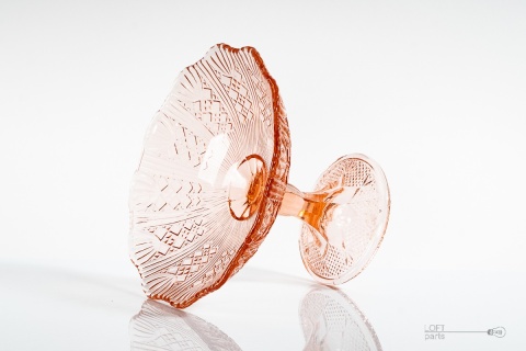 Rozalin platter 320 Glassworks Ząbkowice