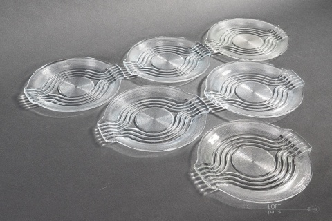 Dessert plates Rondo Glassworks Ząbkowice