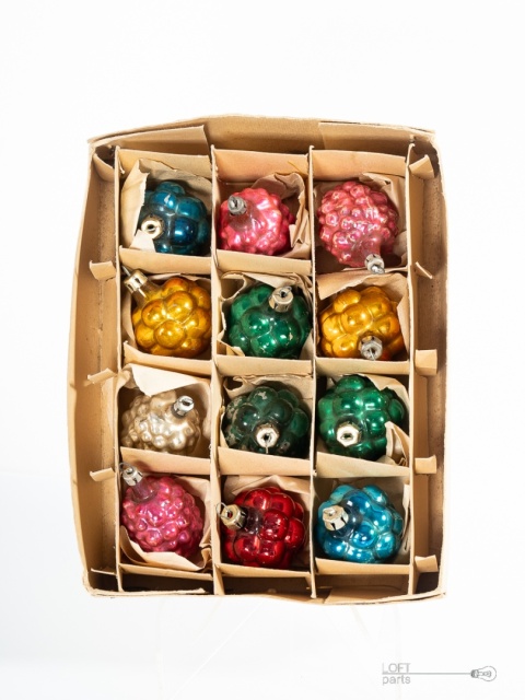 Christmas tree baubles cones Cooperative Wrocław