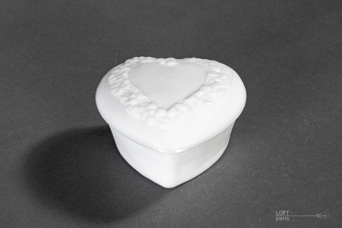 bombonierka serce huta szkła ząbkowice