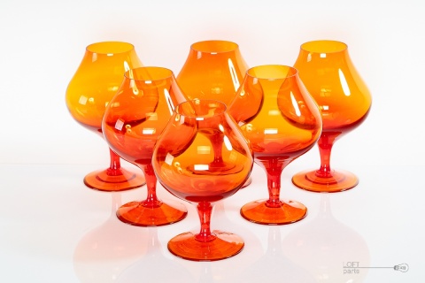 komplet kieliszków huta szkła ząbkowice