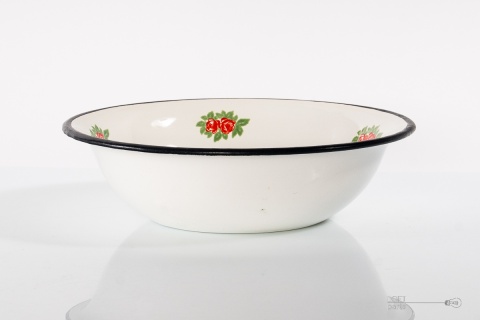 Enamel bowl of the People's Republic of Poland
