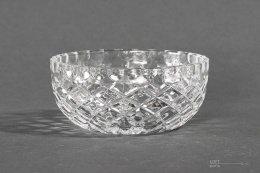Glass salad bowl