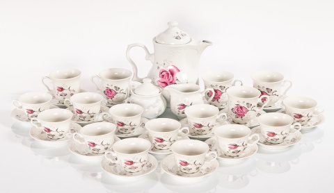 garnitur do kawy porcelana karolina