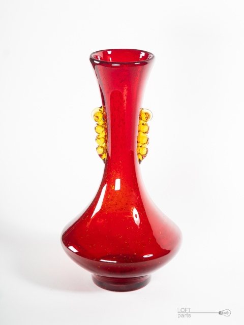 Colored glass of the People's Republic of Poland