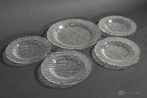 Igloo Glassworks Ząbkowice Dessert Set