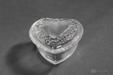 bombonierka serce huta szkła ząbkowice