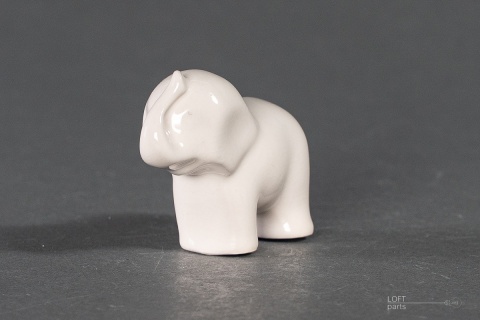 porcelanowy słoń prl