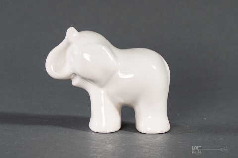 Elephant Porcelain Factory Figurine Krzysztof