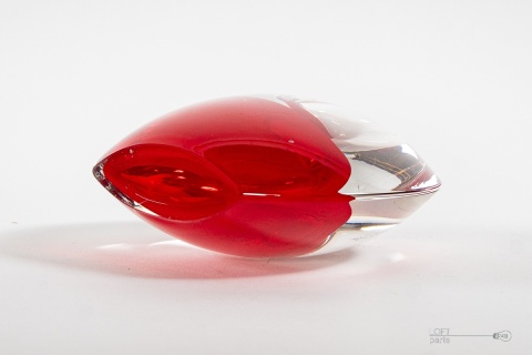 Oil lamp Krosno Glassworks