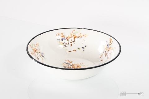 Enamel bowl of the People's Republic of Poland
