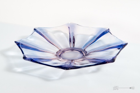 Colored glass of the People's Republic of Poland