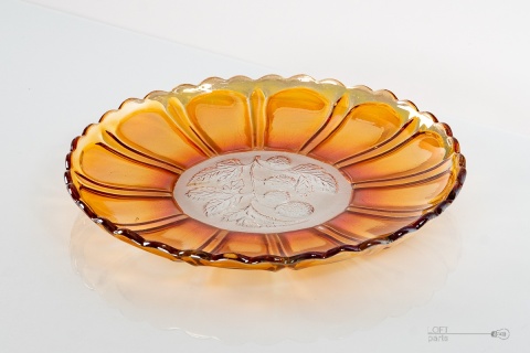 szkło iryzowane prl