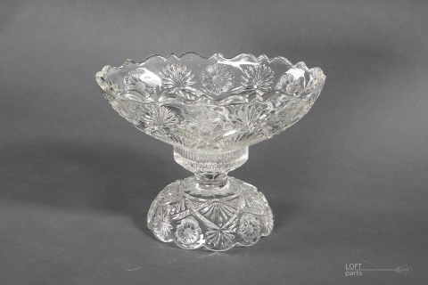 Double platter 2355 Glassworks Ząbkowice