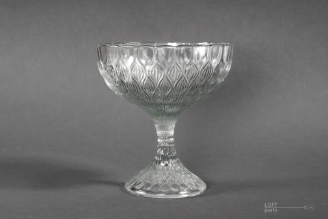 Almond platter Glassworks Ząbkowice