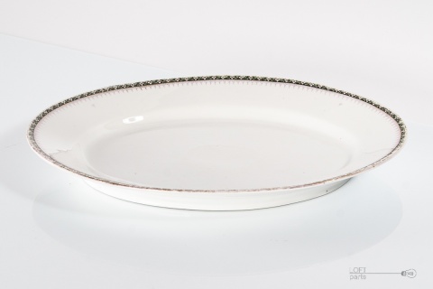 porcelain platter Prause Porzellanfabrik