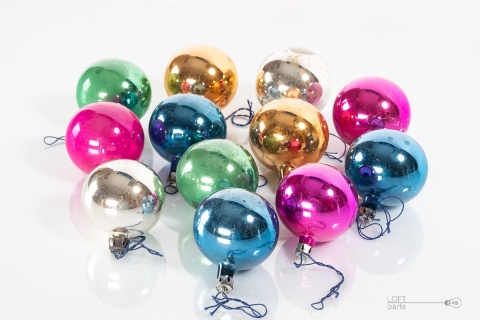 Old Christmas baubles of the People's Republic of Poland