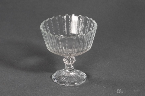 szklany pucharek prl