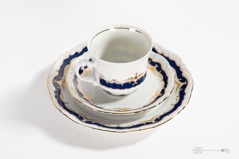 porcelanowe trio mitterteich bavaria