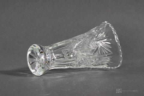 Vase of rosette Glassworks Zabkowice