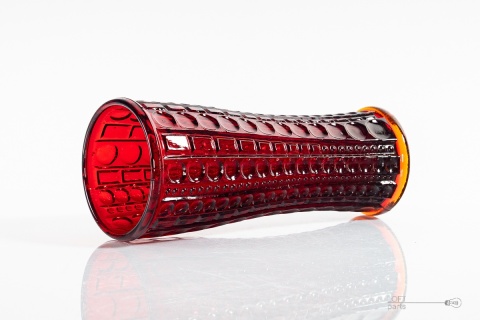 Ruby vase Pearls Glassworks Ząbkowice