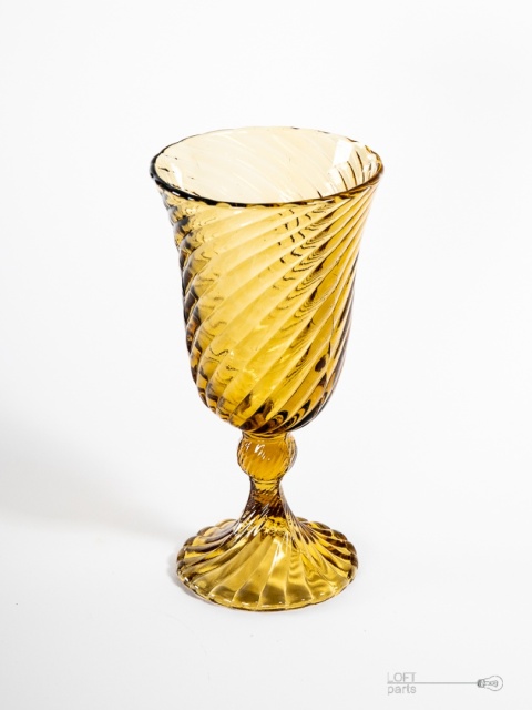 Colored glass of the People's Republic of Poland