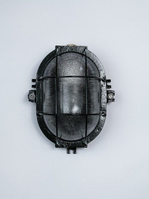 Lampa ścienna żeliwna w kolorze zielonym Lampa ścienna żeliwna w kolorze zielonym