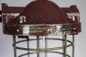 Lampa wisząca aluminiowa w kolorze brązowym
