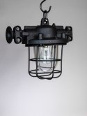 Lampa wisząca aluminiowa w kolorze czarnym