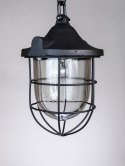 Lampa wisząca aluminiowa w kolorze czarnym