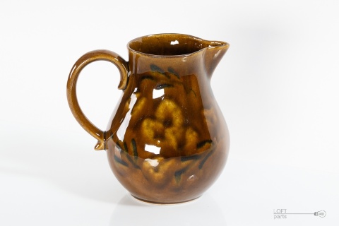 ceramiczny dzbanek prl