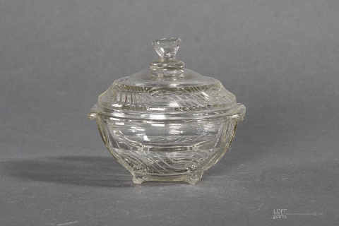 Butter dish 460 glassworks hortensja
