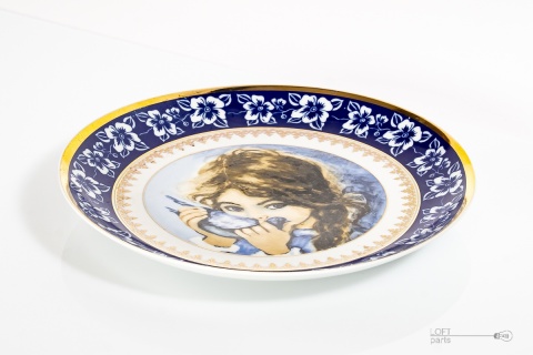 patera dziewczynka z gołąbkiem danuta muszyńska zaorska