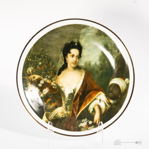 portrait of the Countess cosel porcelain factory Krzysztof