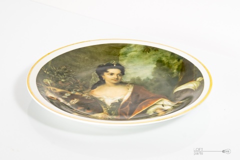 platter Countess cosel porcelain wawel