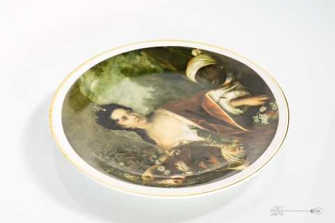 platter portrait porcelain prl