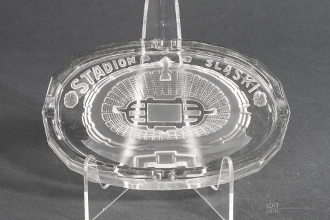 popielniczka stadion śląski huta szkła ząbkowice