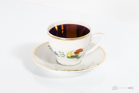 filiżanka krasnale porcelana bogucice