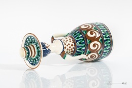 oryginalny ceramiczny świecznik