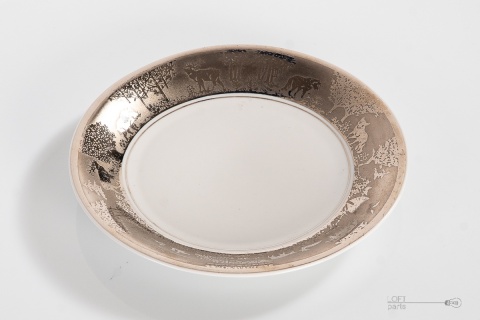 Porcelain Hunter Plate Krzysztof
