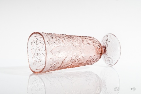 wazon strawberry huta szkła ząbkowice