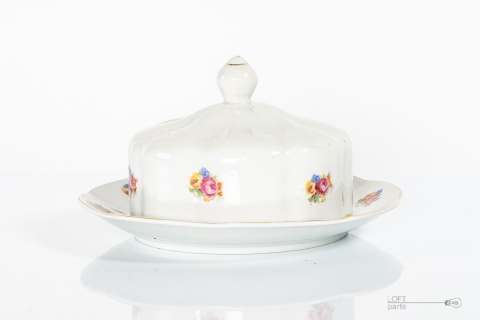 maselniczka porcelana ćmielów