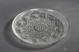 patera zodiak huta szkła ząbkowice