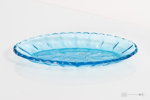 Turquoise herring plate